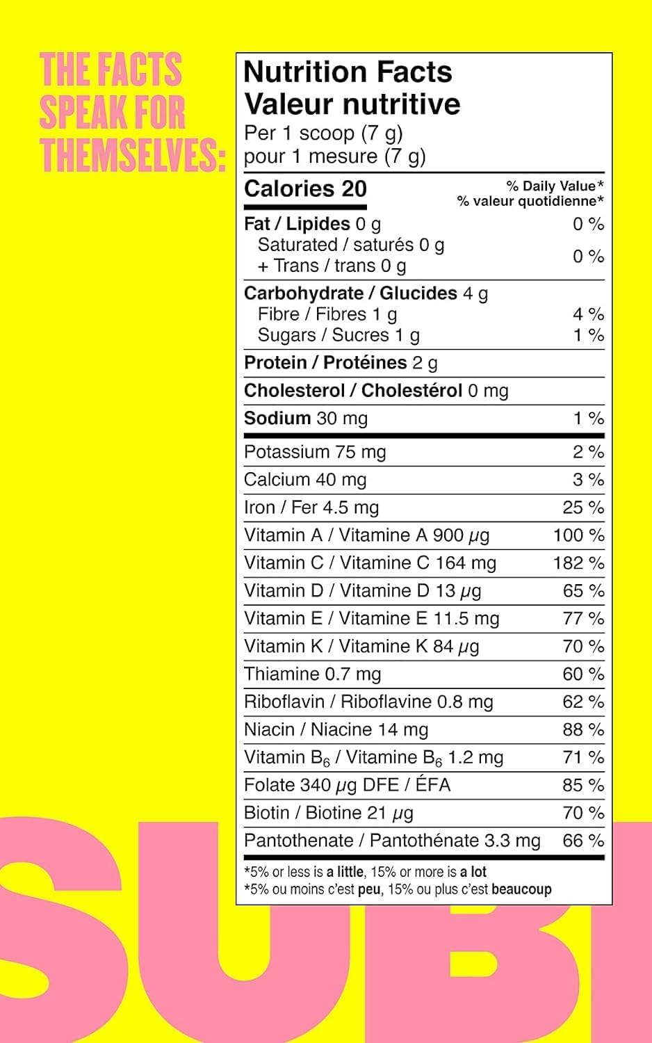 SUBI Raw Greens Superfood Powder – Boost Daily Well-Being”