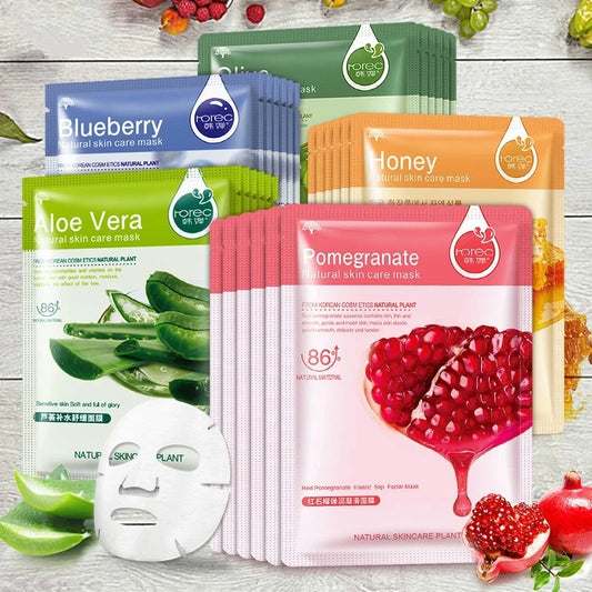 Natural Fruit Facial Mask – Moisturizing, Oil Control & Hydrating Skincare (30g)