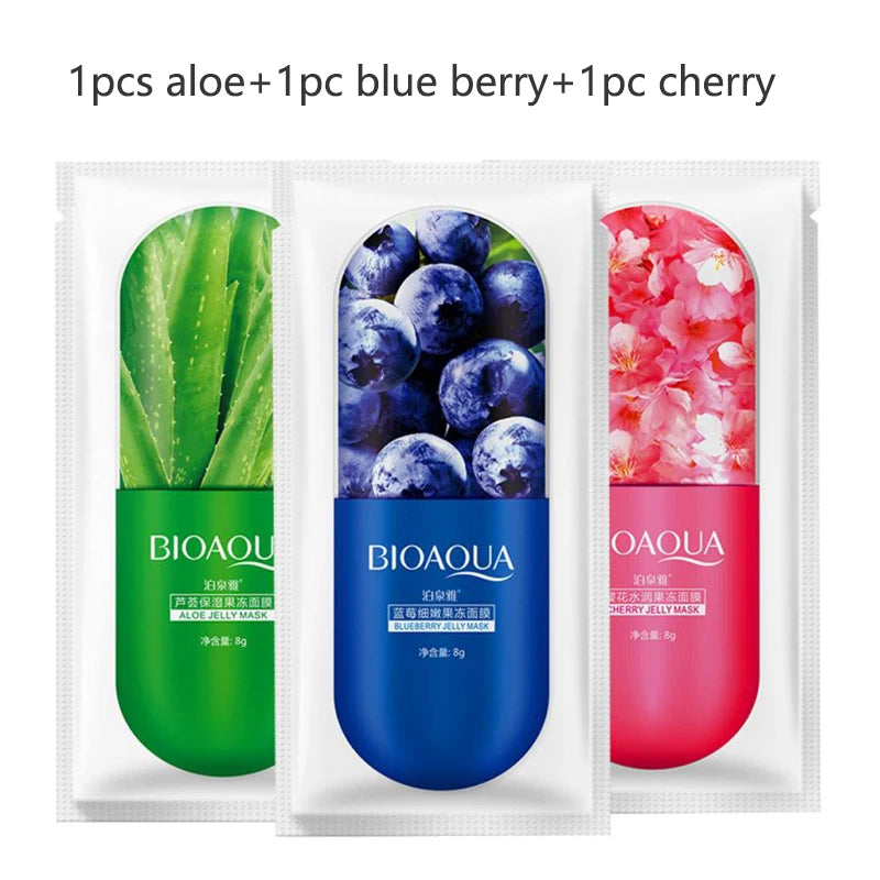 Natural Fruit Facial Mask – Moisturizing, Oil Control & Hydrating Skincare (30g)