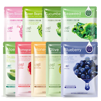 Natural Fruit Facial Mask – Moisturizing, Oil Control & Hydrating Skincare (30g)