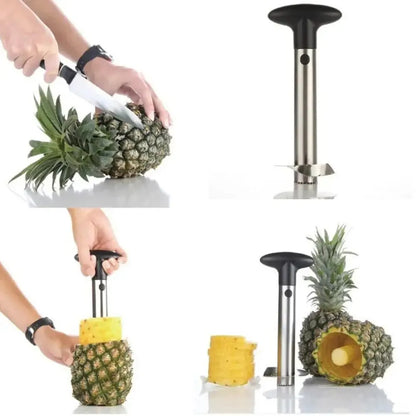 Stainless Steel Pineapple Slicer – Fresh Fruit in Seconds