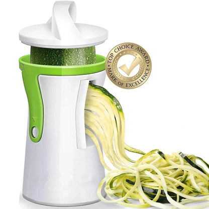 Heavy-Duty Spiralizer – 3-in-1 Vegetable & Zucchini Noodle Maker