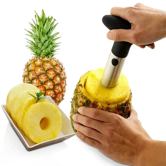 Stainless Steel Pineapple Slicer – Fresh Fruit in Seconds