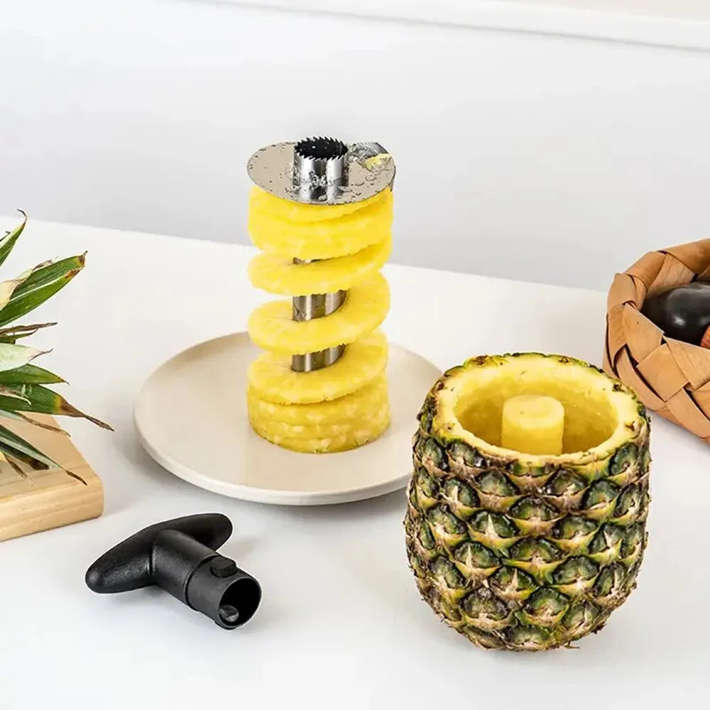 Stainless Steel Pineapple Slicer – Fresh Fruit in Seconds