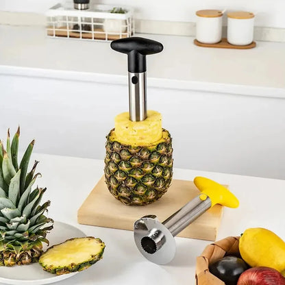 Stainless Steel Pineapple Slicer – Fresh Fruit in Seconds